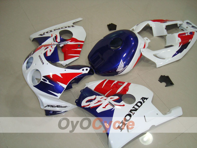 Injection Fairing kit for 90-94 CBR250RR - Red, White - Fireblade #OYO87902916 Main image