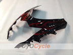 Injection Fairing kit for 11-26 GSX R750 - Red, Black - Flame #OYO87901470