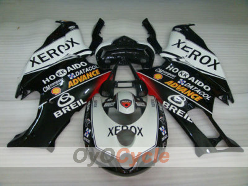 Injection Fairing kit for 05-06 Ducati 749 - White, Black - Xerox #OYO87902165