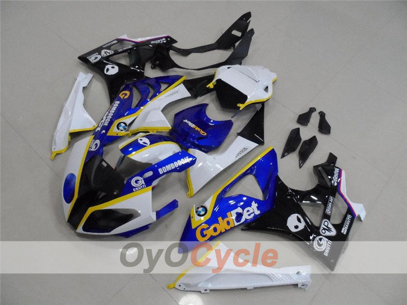 Injection Fairing kit for 09-14 BMW S1000RR - Blue, Black - Factory Style #OYO87902400