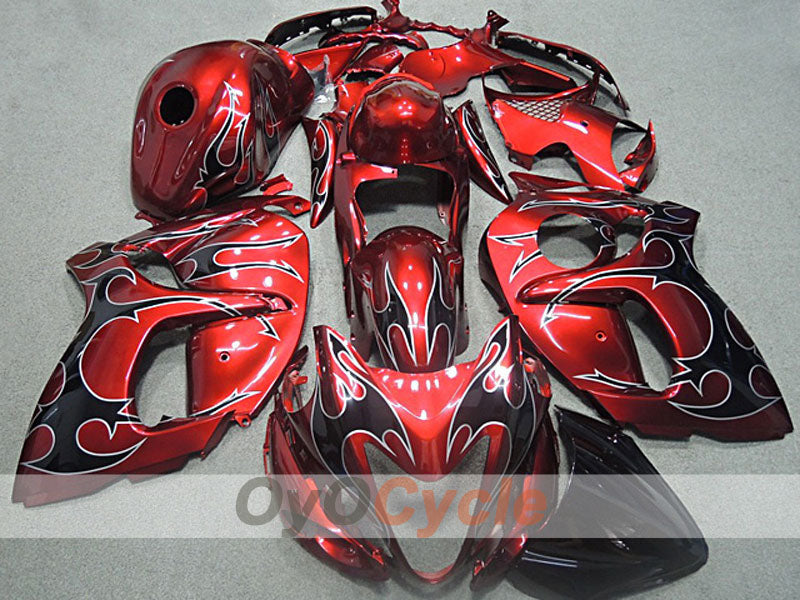 Injection Fairing kit for 08-20 GSXR1300 Hayabusa - Red, Black - Others #OYO87904722