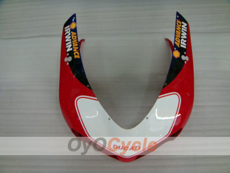 Injection Fairing kit for 08-13 Ducati 848 - Red, White - Performance #OYO87902212