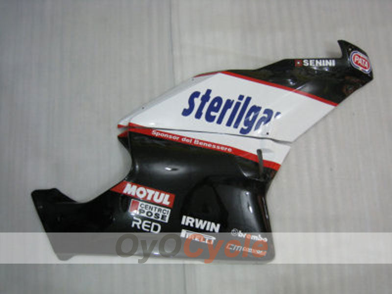 Injection Fairing kit for 05-06 Ducati 999 - White, Black - Sterilgarda #OYO87902378