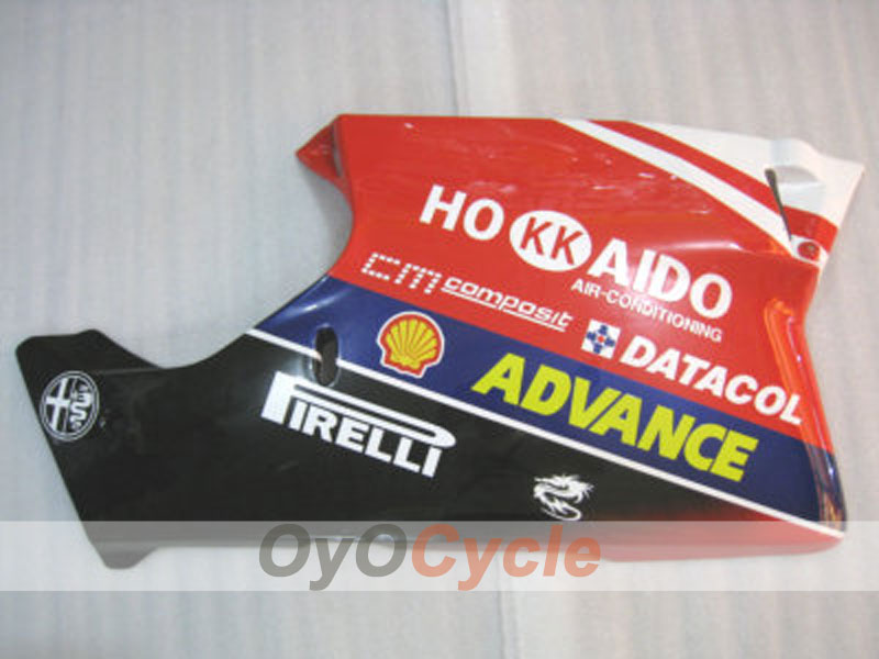 Injection Fairing kit for 05-06 Ducati 749 - Red, White - Xerox #OYO87902163