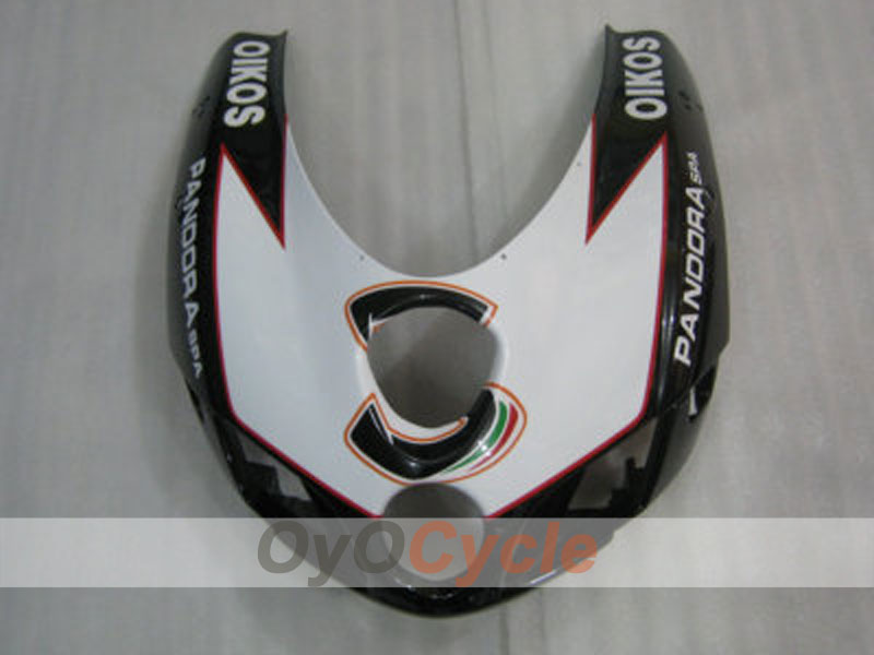 Injection Fairing kit for 05-06 Ducati 749 - White, Black - Sterilgarda #OYO87902160
