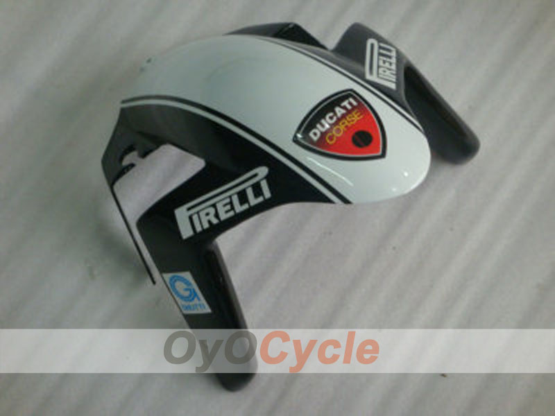 Injection Fairing kit for 05-06 Ducati 999 - White, Black - Xerox #OYO87902381