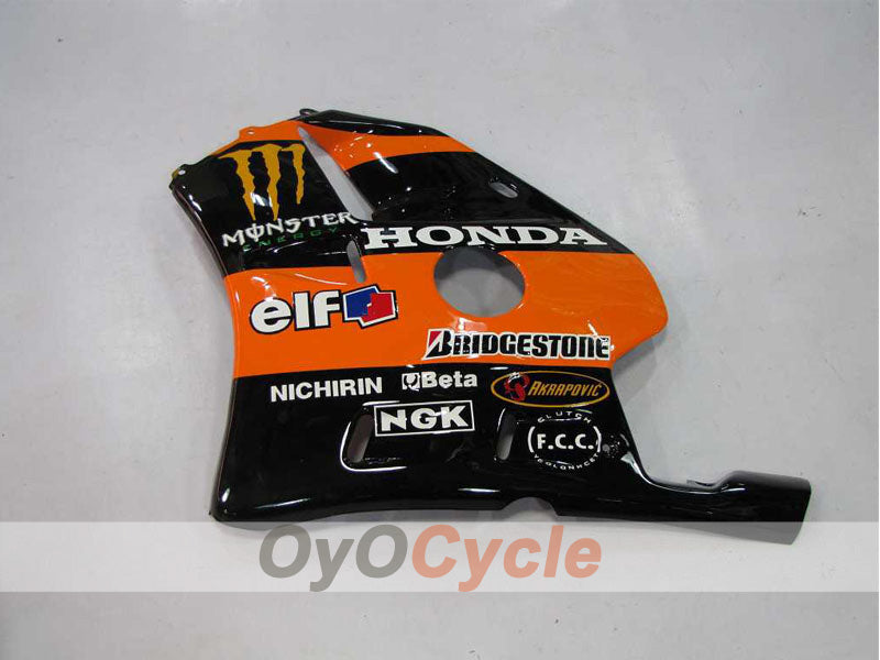 Injection Fairing kit for 90-94 CBR250RR - Orange, Black - Monster #OYO87902957