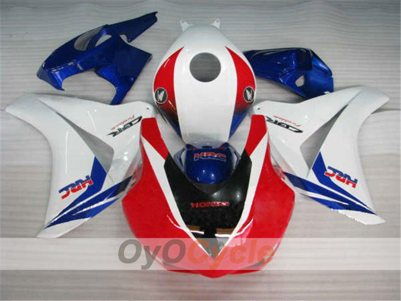 Injection Fairing kit for 08-11 CBR1000RR - Red, White - Factory Style #OYO87900705 Main image