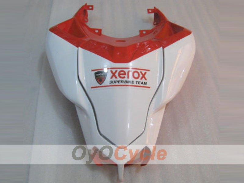 Injection Fairing kit for 08-13 Ducati 848 - Red, White - Xerox #OYO87902216