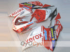Injection Fairing kit for 08-13 Ducati 848 - Red, White - Xerox #OYO87902216