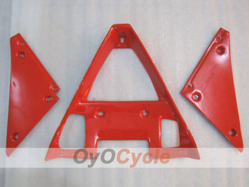 Injection Fairing kit for 08-13 Ducati 848 - Red, White - Xerox #OYO87902216