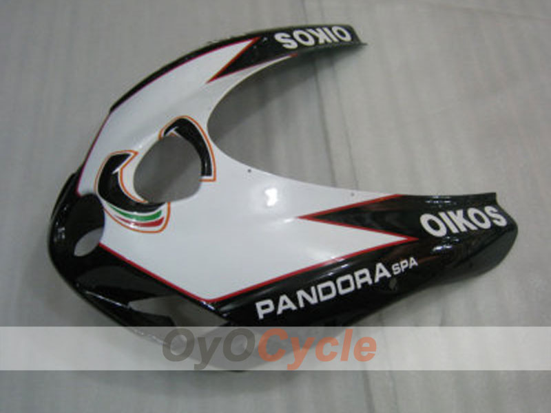 Injection Fairing kit for 05-06 Ducati 749 - White, Black - Sterilgarda #OYO87902160
