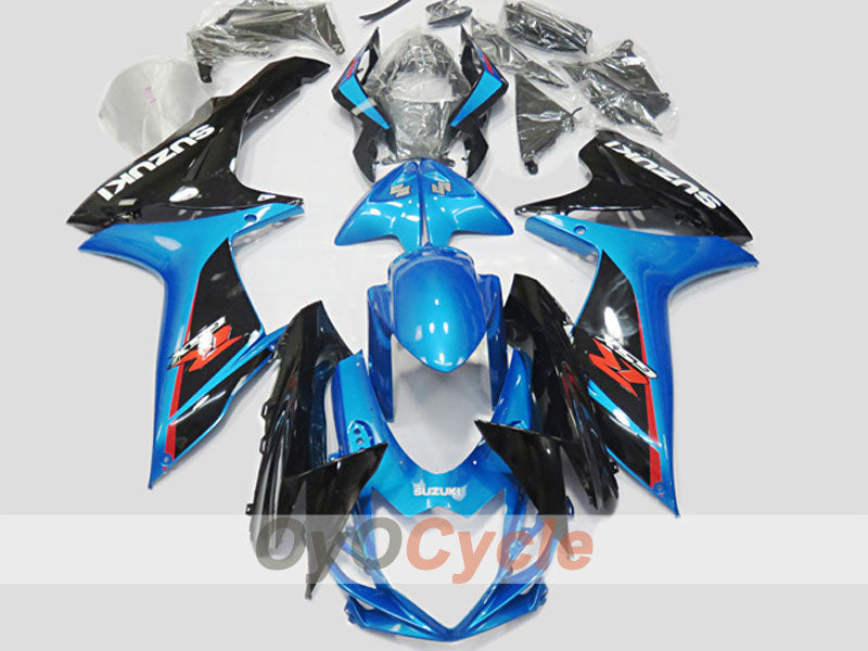Injection Fairing kit for 11-26 GSX R600 - Blue, Black - Factory Style #OYO87904696