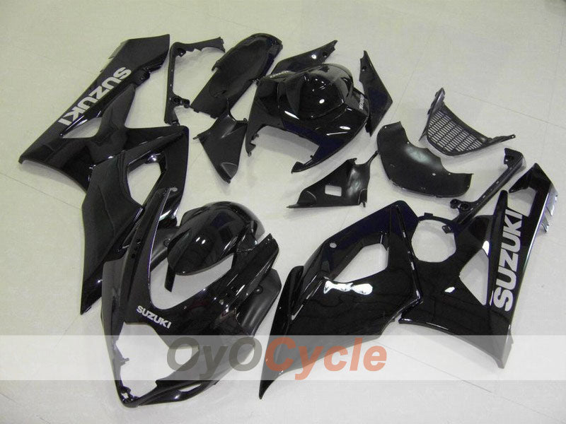 Injection Fairing kit for 05-06 GSX R1000 - Black - Factory Style #OYO87901999 Main image