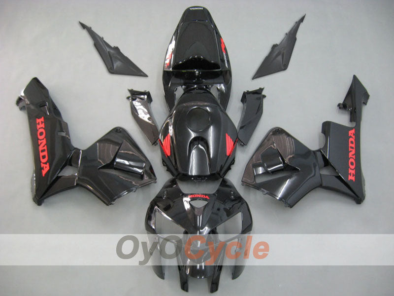 Injection Fairing kit for 05-06 CBR600RR - Black - Factory Style #OYO87900289 Main image