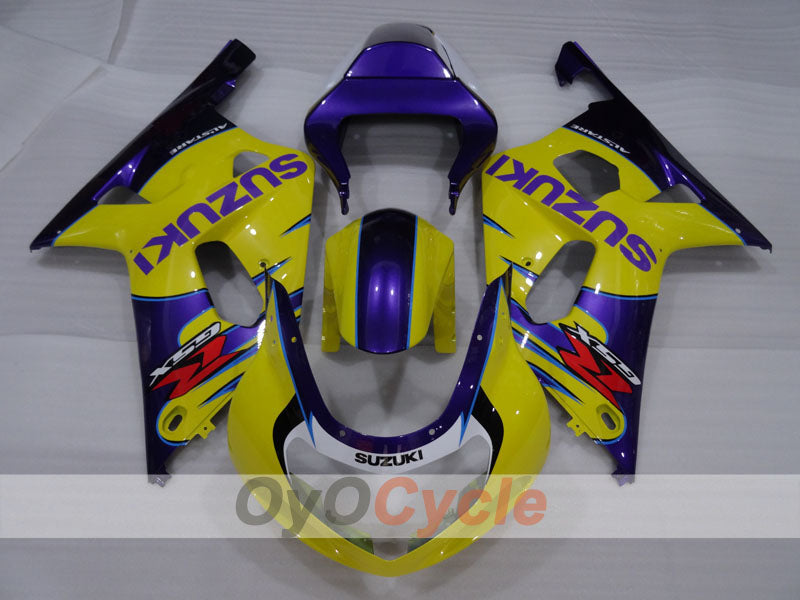 Injection Fairing kit for 00-03 GSX R750 - Yellow, Purple - Factory Style, Customize #OYO87905135 Secondary image