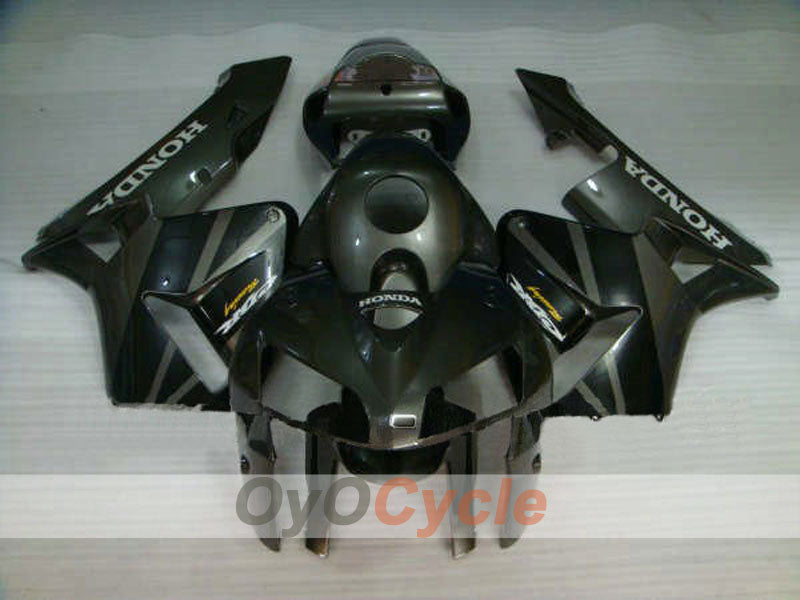 Injection Fairing kit for 05-06 CBR600RR - Black - Factory Style #OYO87900288 Main image