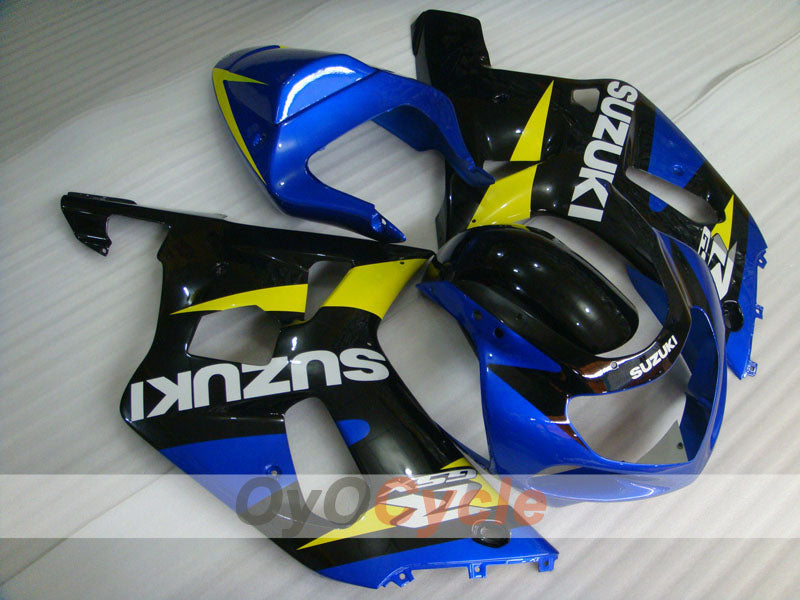 Injection Fairing kit for 01-03 GSX R600 - Blue, Black - Factory Style #OYO87905099