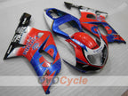 Injection Fairing kit for 01-03 GSX R600 - Red, Blue - Corona #OYO87901030