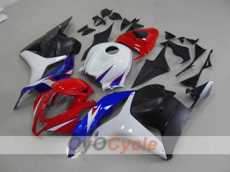 Injection Fairing kit for 09-12 CBR600RR - White, Black - Factory Style #OYO87902785 Main image