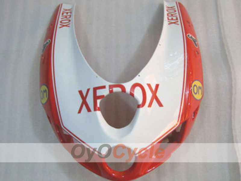 Injection Fairing kit for 05-06 Ducati 749 - Red, White - Xerox #OYO87902163