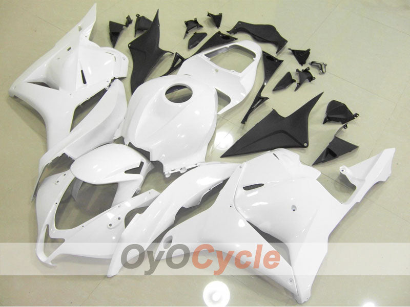 Injection Fairing kit for 09-12 CBR600RR - White, Black - Factory Style #OYO87902786 Main image