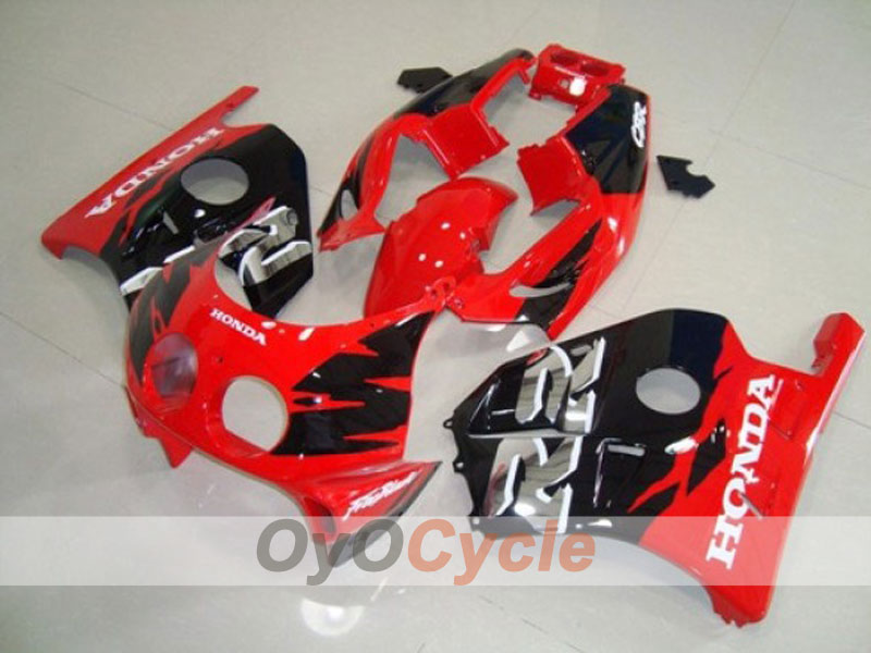 Injection Fairing kit for 90-94 CBR250RR - Red, Black - Fireblade #OYO87902920