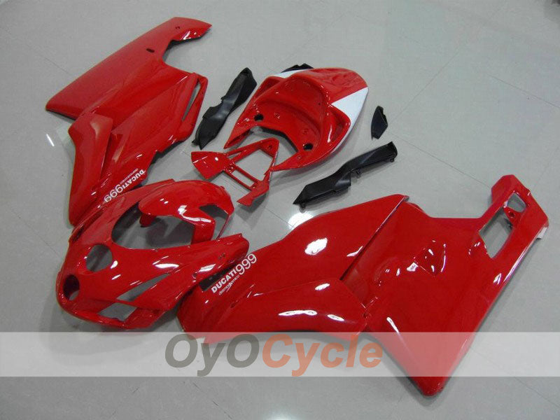 Injection Fairing kit for 03-04 Ducati 999 - Red, Black - Factory Style #OYO87902358