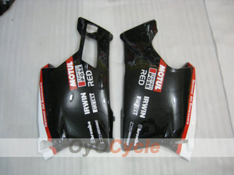 Injection Fairing kit for 05-06 Ducati 749 - White, Black - Sterilgarda #OYO87902160