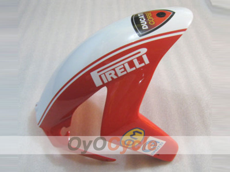 Injection Fairing kit for 05-06 Ducati 749 - Red, White - Xerox #OYO87902163