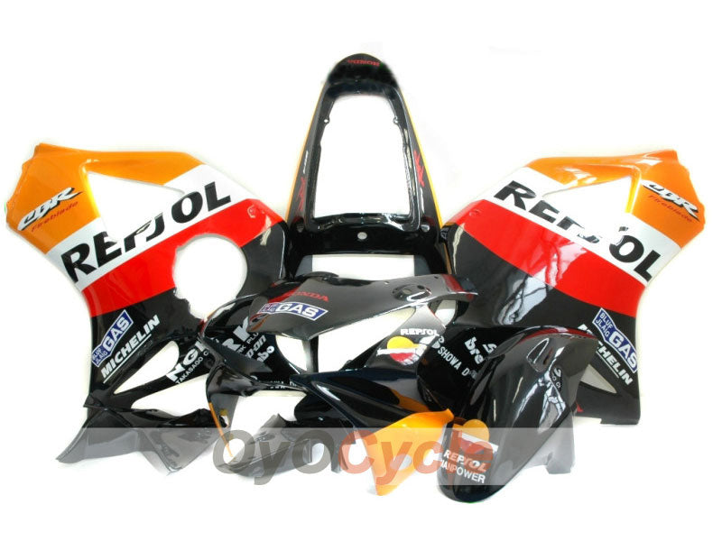 Injection Fairing kit for 02-03 CBR900RR 954 - Red, Black - Repsol #OYO87902751 Main image
