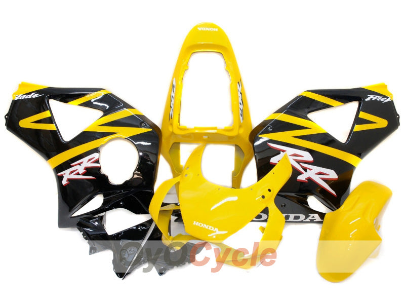 Injection Fairing kit for 02-03 CBR900RR 954 - Yellow, Black - Fireblade #OYO87902709 Main image