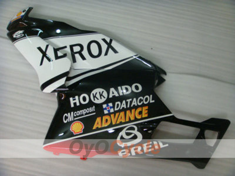 Injection Fairing kit for 05-06 Ducati 999 - White, Black - Xerox #OYO87902381