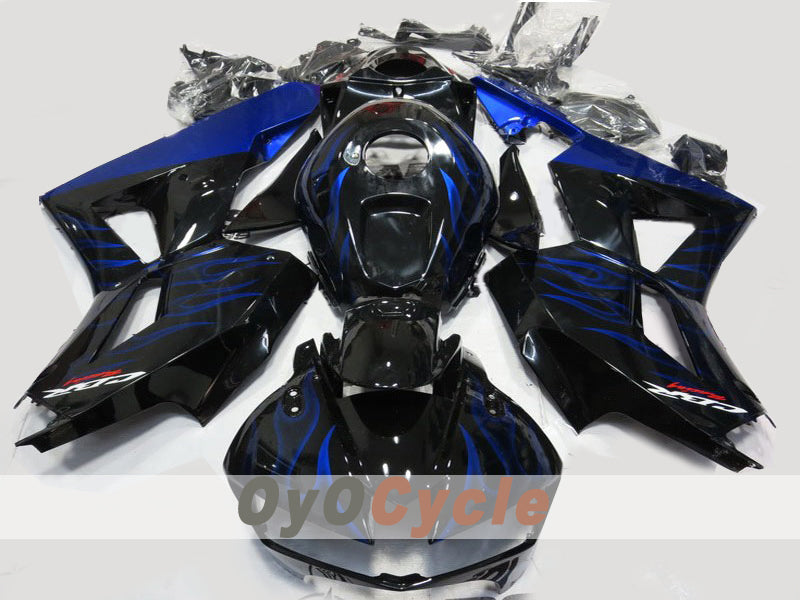 Injection Fairing kit for 13-20 CBR600RR - Blue - Flame #OYO87914579 Main image
