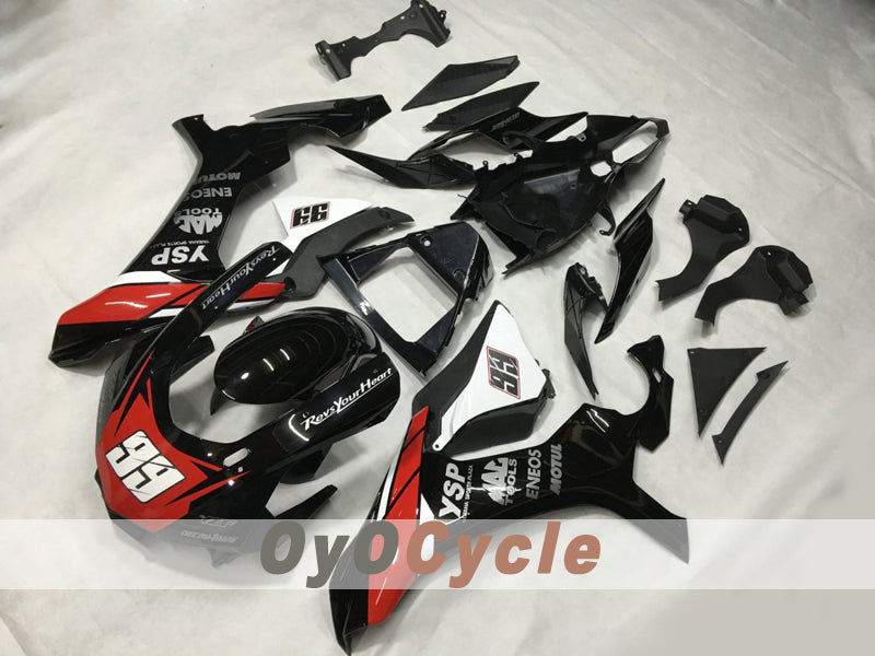Injection Fairing kit for 15-19 YZF-R1 - Red, Black - Others #OYO87914642 Main image