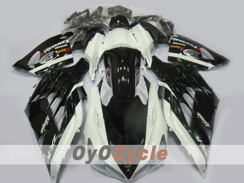 Injection Fairing kit for 12-25 NINJA ZX-14R - White, Black - Factory Style #OYO87914620 Main image