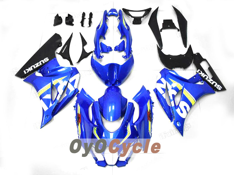 Injection Fairing kit for 17-26 GSX R1000 - Blue, White - Others #OYO87914629 Main image