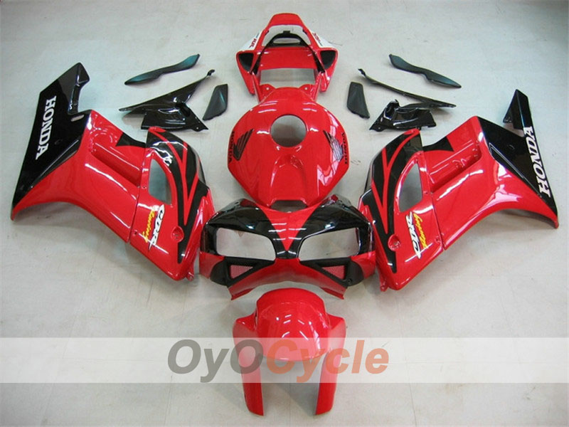 Injection Fairing kit for 04-05 CBR1000RR - Red, Black - Factory Style #OYO87900518 Main image