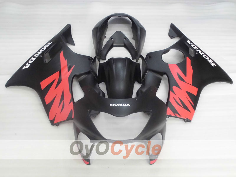 Injection Fairing kit for 99-00 CBR600F4 - Red, Black, Matte - Factory Style #OYO87900117
