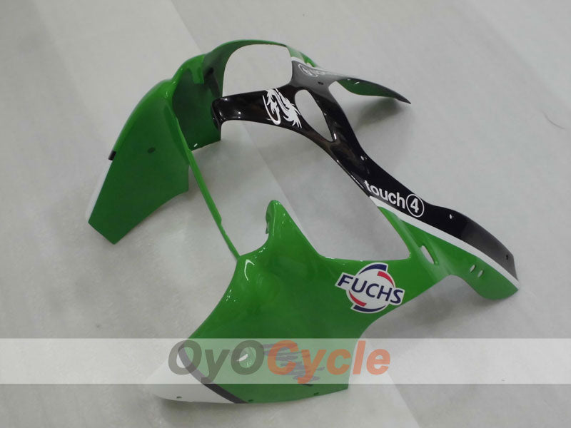 Injection Fairing kit for 00-02 NINJA ZX-6R - Green, Black - Nakano #OYO87901730
