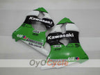Injection Fairing kit for 00-02 NINJA ZX-6R - Green, Black - Nakano #OYO87901730