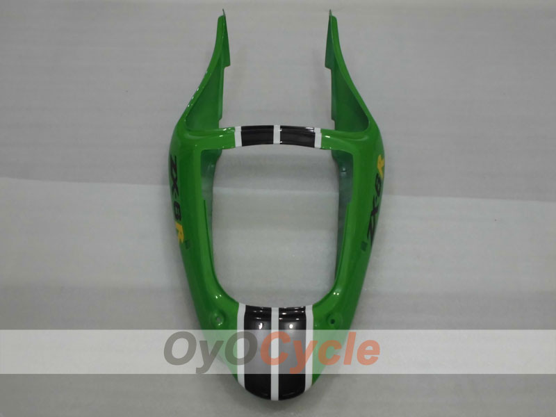 Injection Fairing kit for 00-02 NINJA ZX-6R - Green, Black - Nakano #OYO87901730