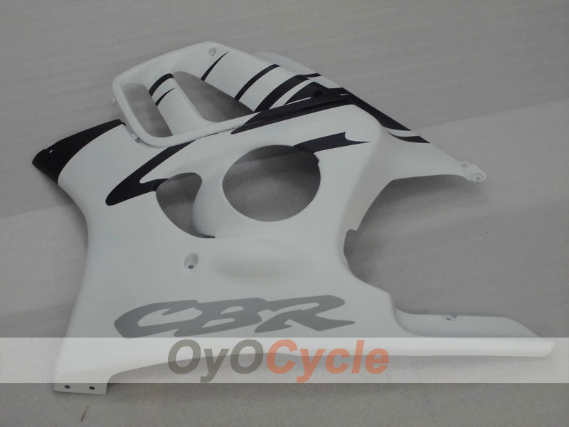 Injection Fairing kit for 97-98 CBR600F3 - White, Black, Matte - Factory Style #OYO87900062