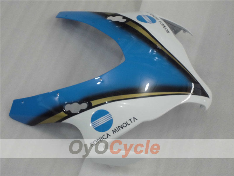 Injection Fairing kit for 08-11 CBR1000RR - Blue, White - Konica Minolta #OYO87900691