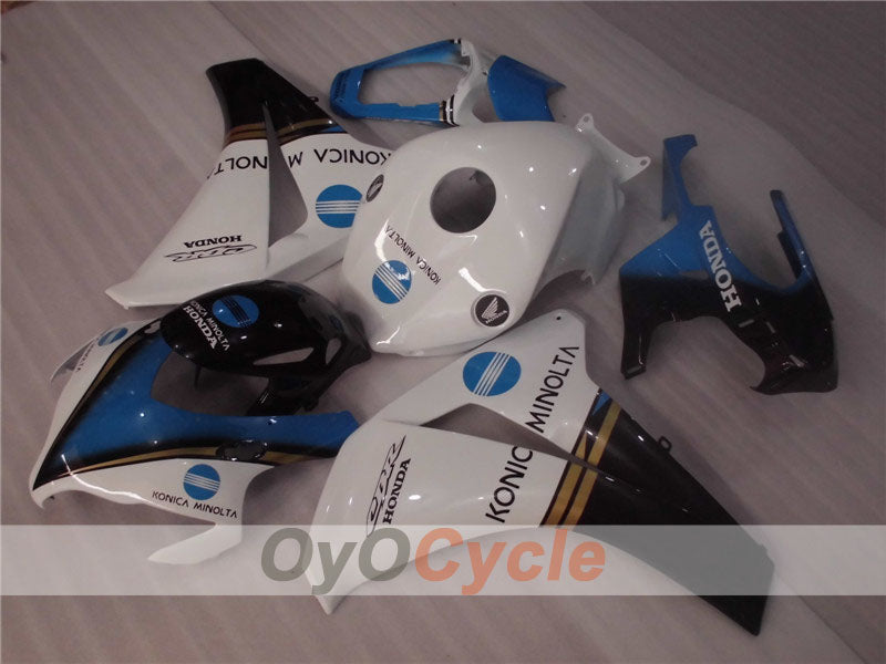 Injection Fairing kit for 08-11 CBR1000RR - Blue, White - Konica Minolta #OYO87900691