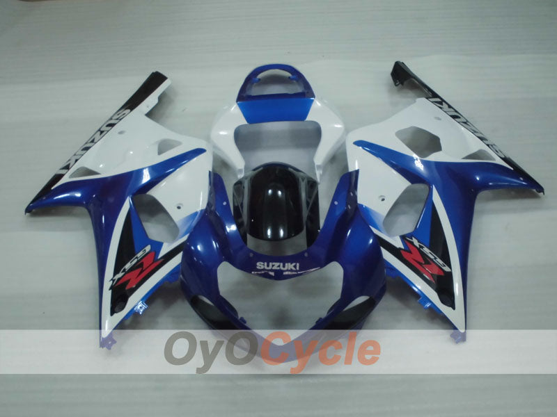 Injection Fairing kit for 01-03 GSX R600 - Blue, White - Factory Style #OYO87905098 Secondary image