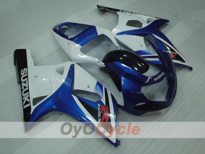 Injection Fairing kit for 01-03 GSX R600 - Blue, White - Factory Style #OYO87905098