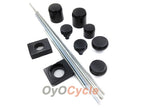 Axle Caps Cover For Kawasaki 06-09  NINJA ZX-14R #OYO87904005