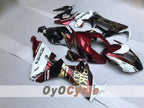Injection Fairing kit for 17-19 CBR1000RR - Red Wine Color, White - Others #OYO87914586