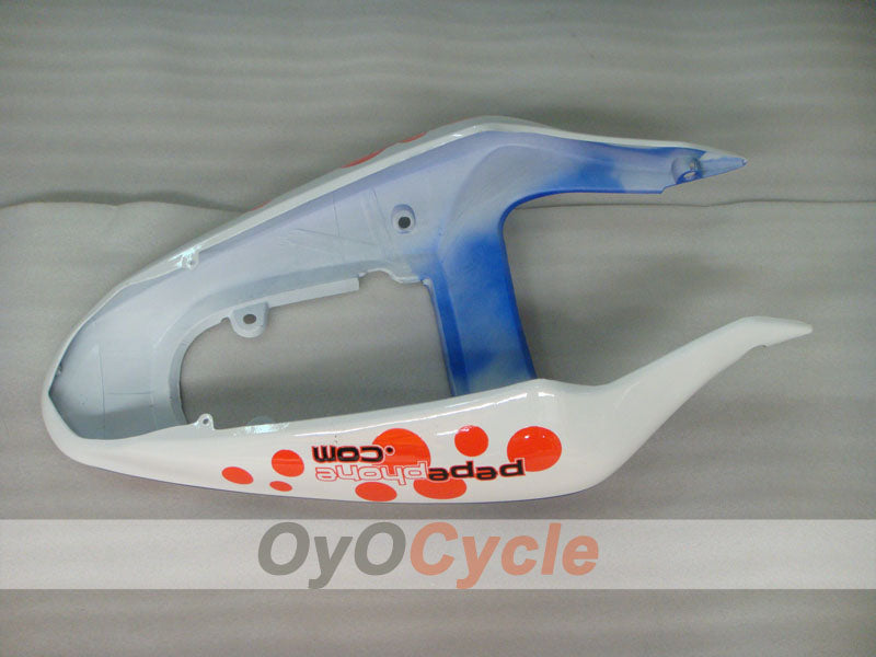 Injection Fairing kit for 00-03 GSX R750 - Blue, White - Dark Dog #OYO87905169